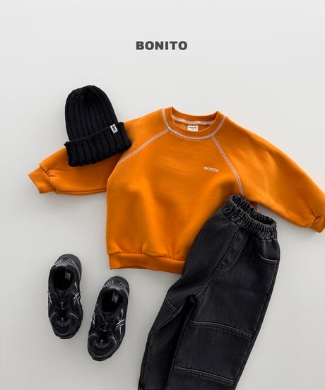 予約 bonito Carrot Raglan man to man