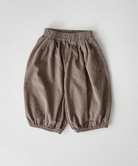 予約 ONU Round wrinkle pants