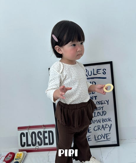 予約pipi Frill pants