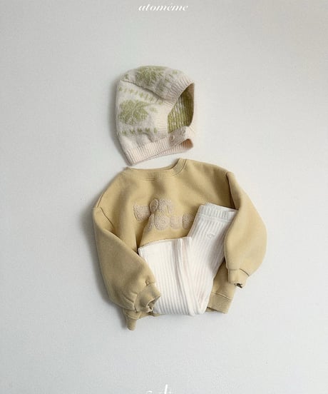予約 atomeme Marron snow flower hat