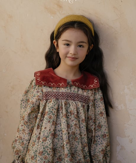 予約 OREN Bonjour Square Collar Dress