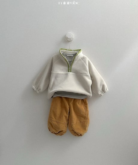 予約minirobe Winter Pitch Jogger Pants