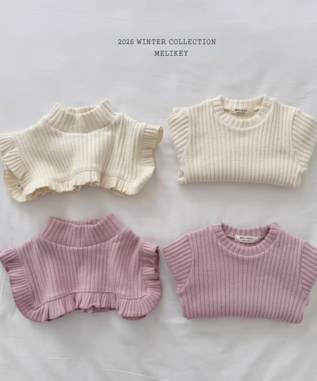 予約 melikey Cape frill Tee