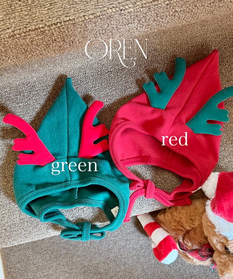 予約 OREN Rudolph Antler Bonnet