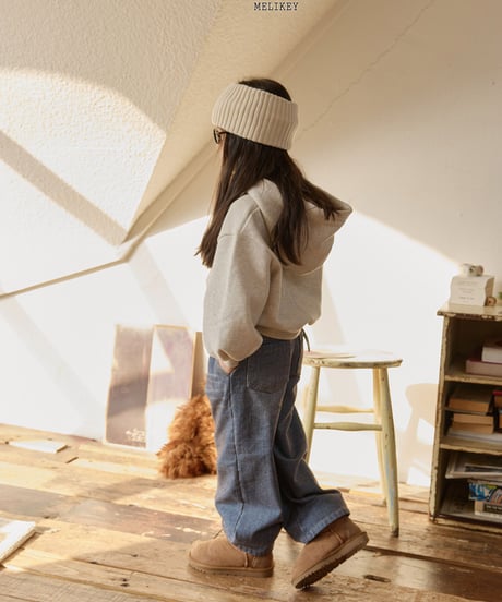 予約 melikey Twill velvet denim
