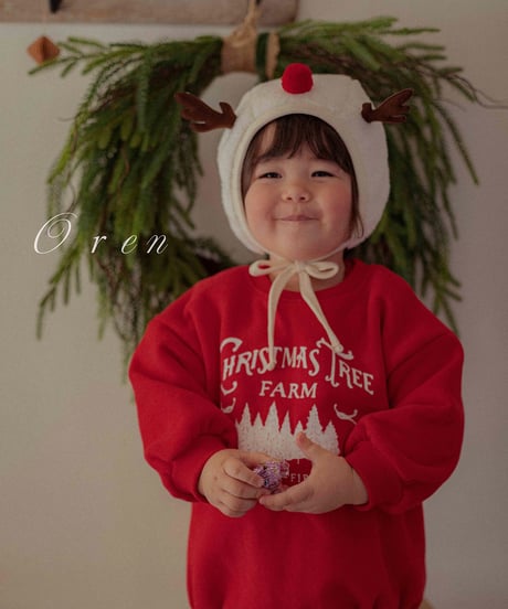 予約 OREN Merry Christmas Sweatshirt Suit