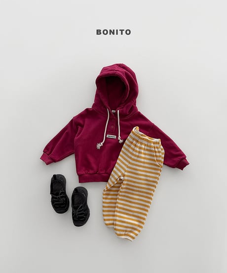 予約 bonito Waffle ST jogger pants