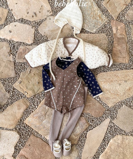 予約 bebeholic Eve suspender suit