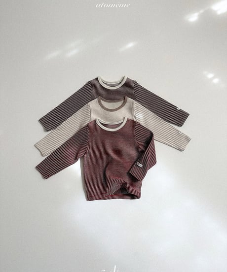 予約 atomeme Aden stripe T