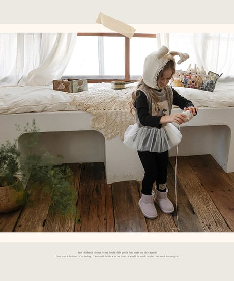 予約 FLO Pony vest