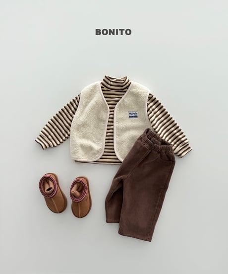 予約 bonito Fleece-Lined Corduroy Pants