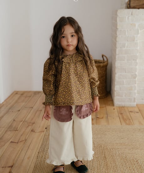 予約 OREN Naomi Frill Corduroy Pants