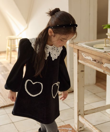 予約 melikey Two heart one-piece