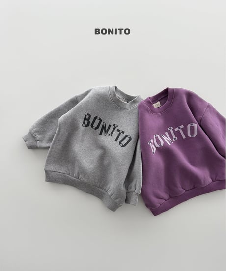 予約 bonito Rough Bonito man to man