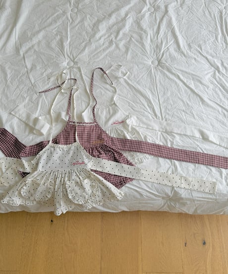 予約 ninibello Hazel Apron One Piece