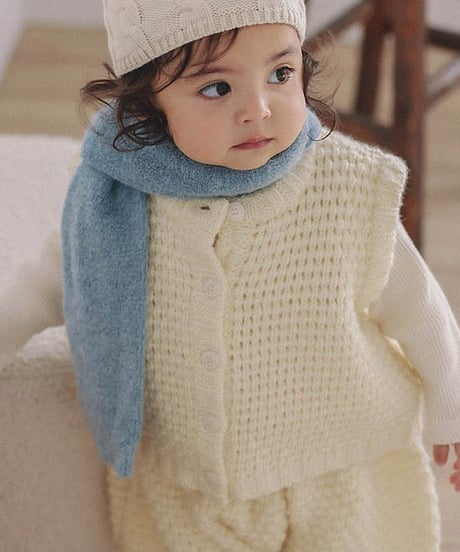 予約 ONU Dotom knit vest