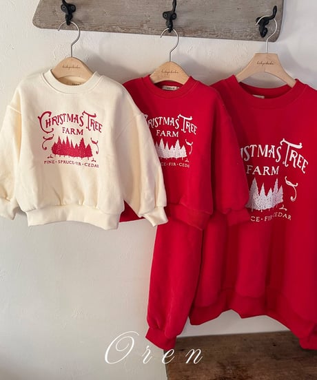 予約 OREN Merry Christmas Sweatshirt