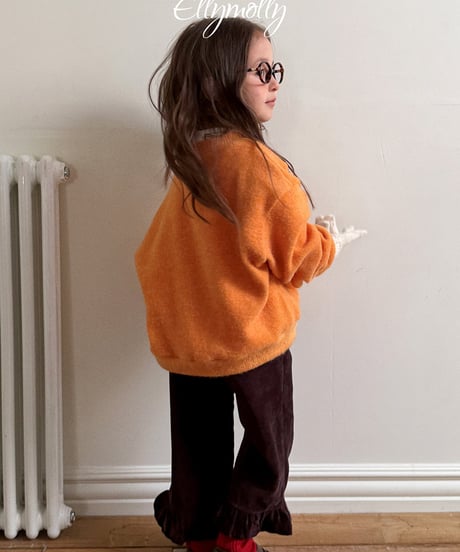 予約Elly Molly Chicago brush v neck knit