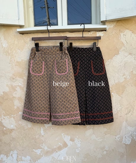 予約 OREN Mareyu Corduroy Padded Pants