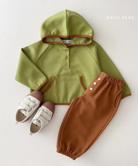 予約 daily bebe Colored pencil hood
