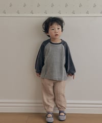 予約 The beige Knit Jogger Pants