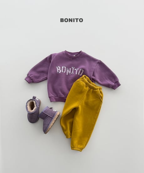 予約 bonito Rough Bonito man to man