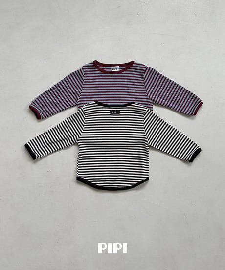 予約pipi Dangara Binding T-shirt