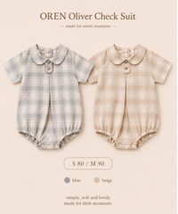 在庫限り即納 OREN Oliver Check Suit