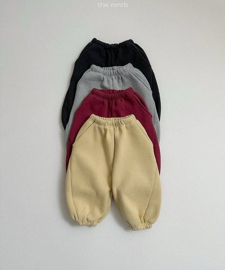 予約minirobe Barrel jogger pants