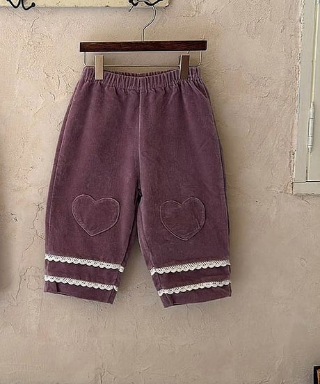 予約 marron Heart pants