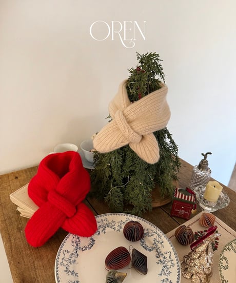 予約 OREN Ho Ho Fluffy Scarf