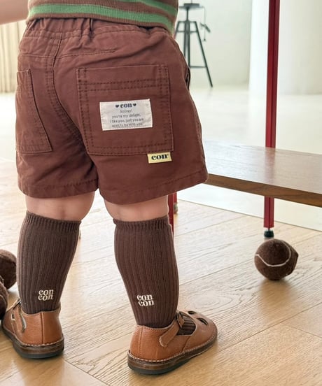 予約 con Warm-tone shorts