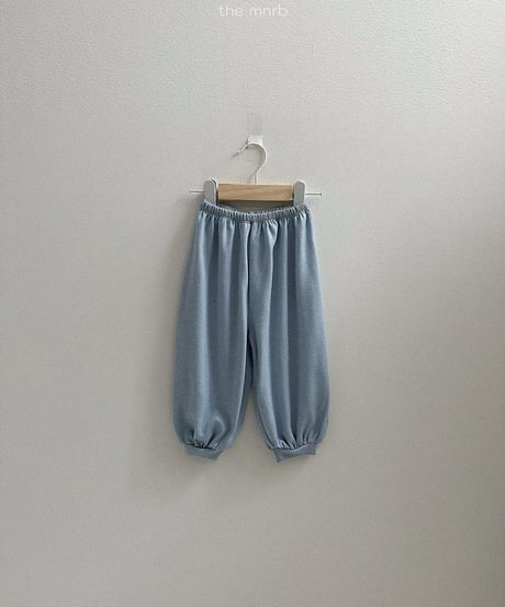 予約minirobe Soft harem pants