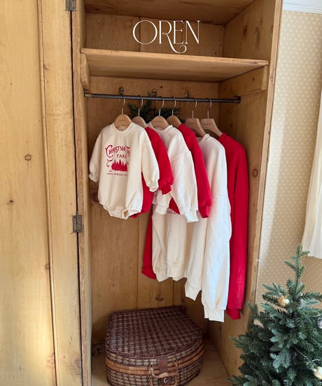 予約 OREN Merry Christmas Sweatshirt