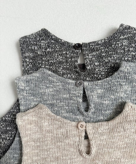 予約 atomeme Nut Wool vest