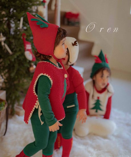 予約 OREN Santa Christmas Socks Set(5足set)