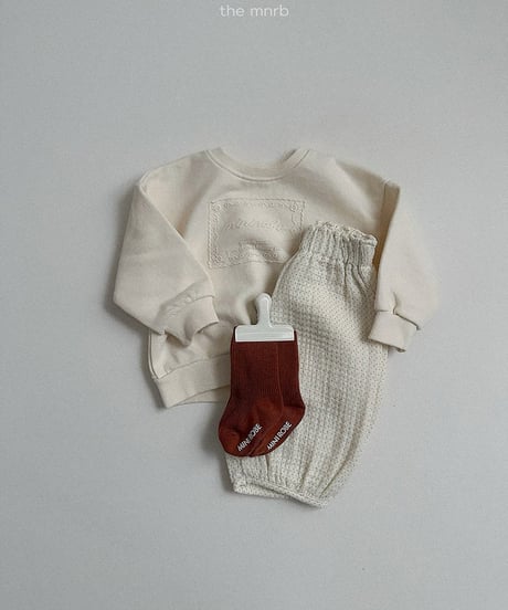 予約minirobe Chubby 8-part pants