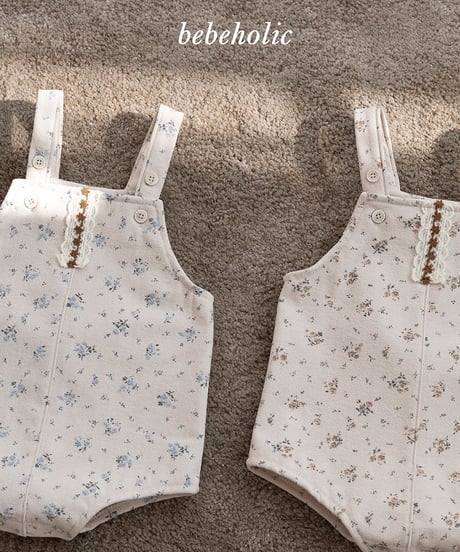 予約 bebeholic Tani Rabbit suspender suit