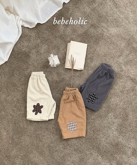 予約 bebeholic Patch pants