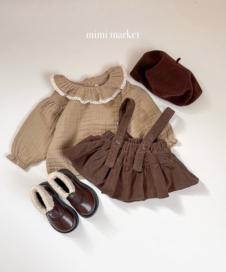 予約 mimi market Golden Kangkang skirt