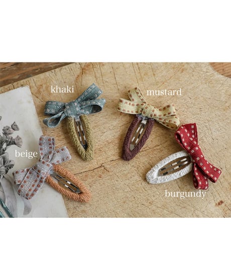 予約 FLO Canel snap hairpin
