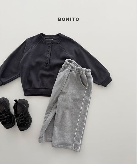 予約 bonito Henry Neck Man to Man