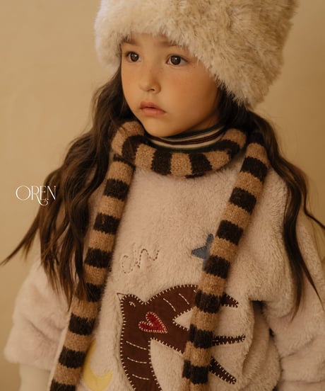 予約 OREN Mongle Bear Dumble Two-Piece Set