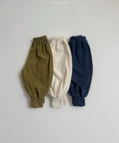 予約minirobe Lulu harem pants