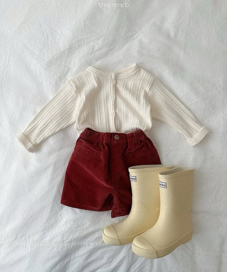 予約minirobe Golden 4 pants