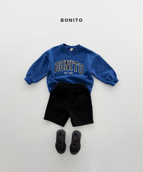 予約 bonito Bonito patch man to man
