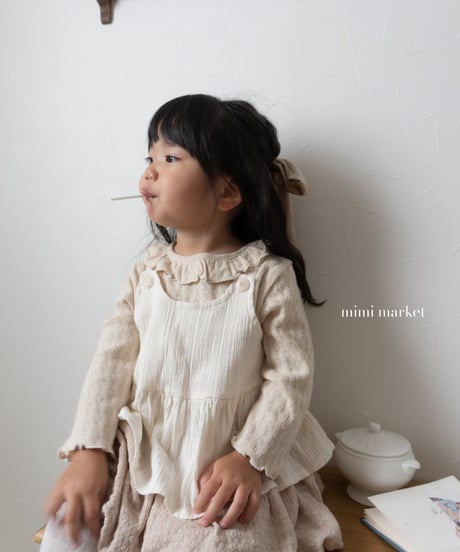 予約mimi market Vest Blouse