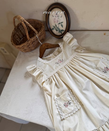予約 marron Butter dress
