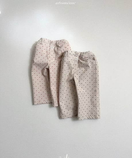予約 atomeme Heart Golden Pants