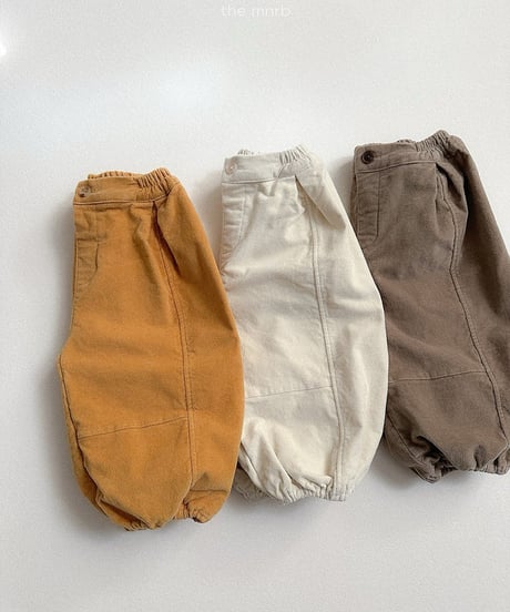予約minirobe Winter Pitch Jogger Pants